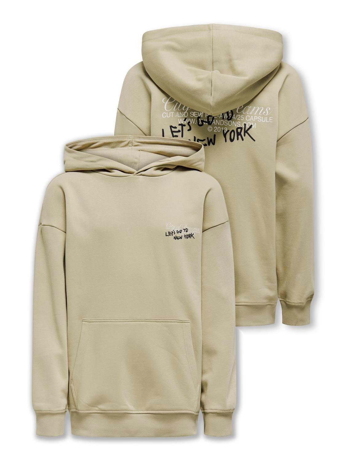 KOBRAMON Sweatshirt White Pepper
