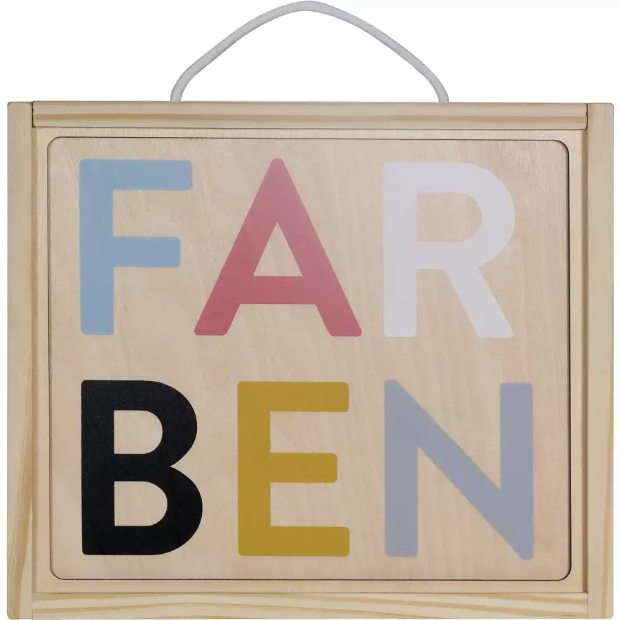 KINDSGUT Holz-Puzzleset Farben