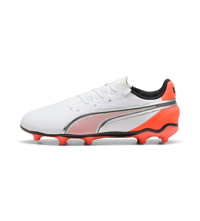 PUMA KING MATCH FG/AG JR 108837 PUMA-WHITE-GLOWING-RED-PUMA-BL