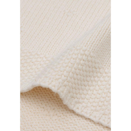 Couverture berceau Cosy knit - Ivory - JOLLEIN