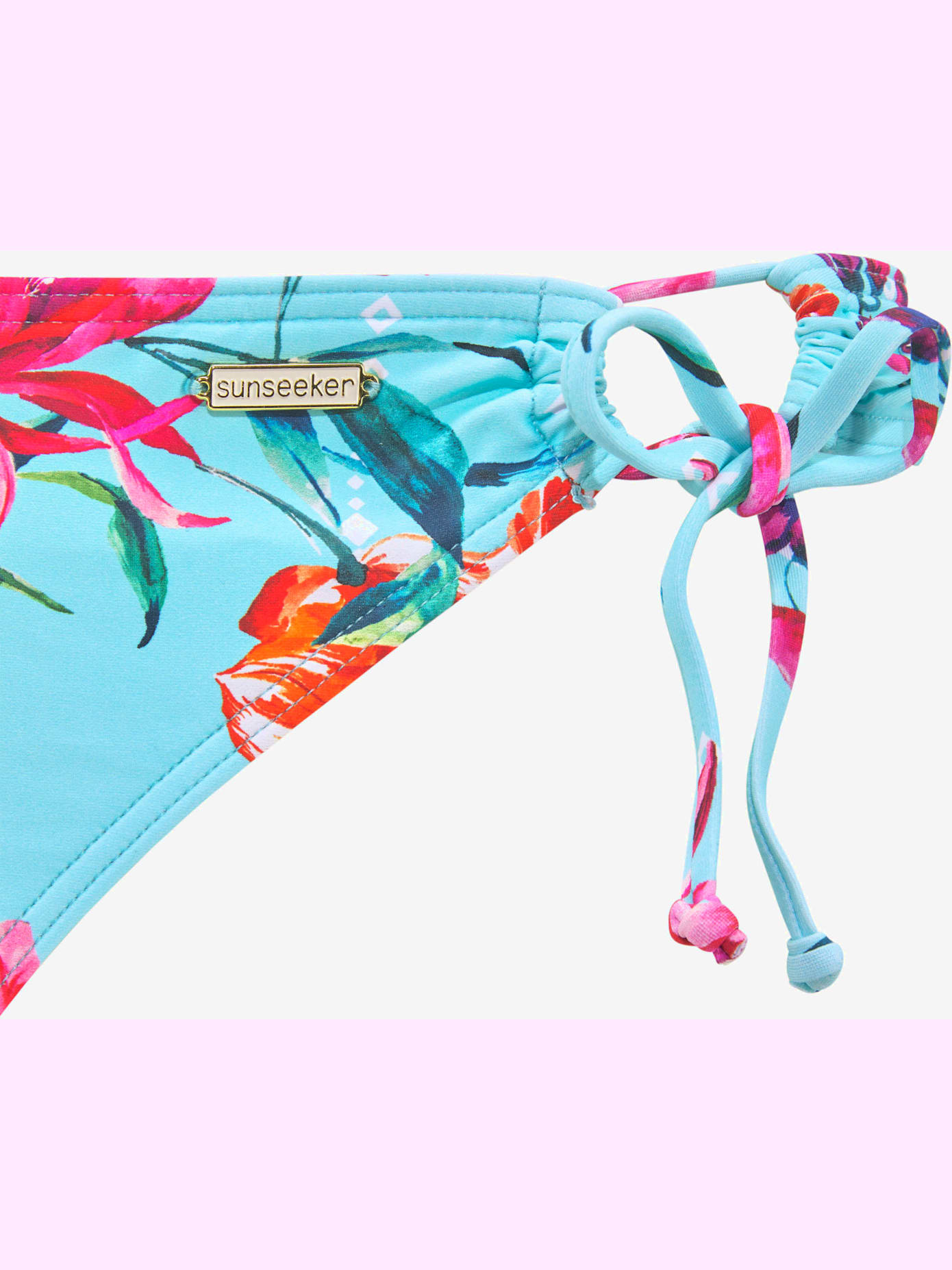 Bas de maillot de bain imprimé floral moderne