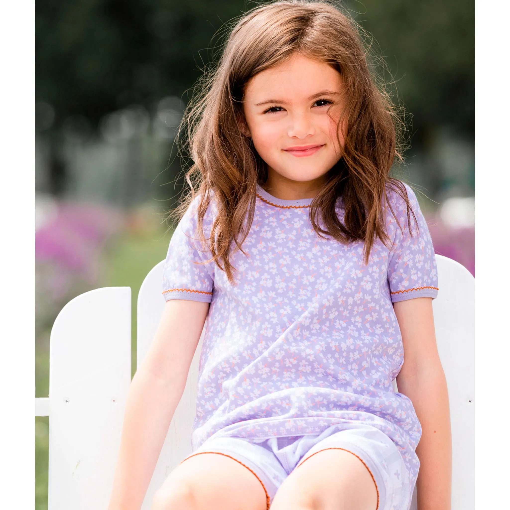 Deux par Deux Pyjama Petites Fleurs 3-6ans