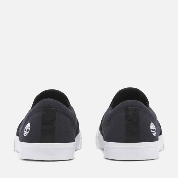 Basket basse sans lacets Mylo Bay pour homme en noir
