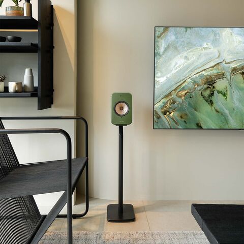 KEF S1 Floor Stand – elegante vloerstandaard voor de LSX II / LSX II LT Grijs