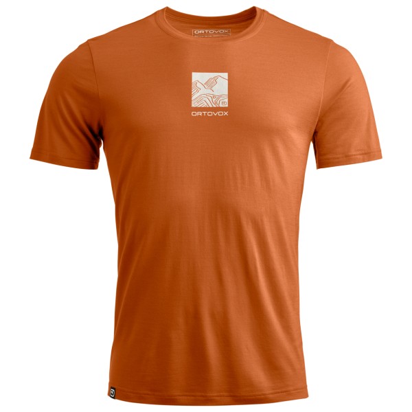 Ortovox - 120 Cool Tec Abstract T-Shirt - Haut en mérinos