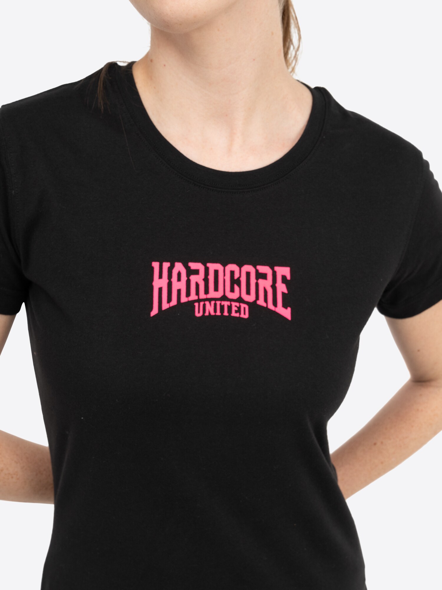 Hardcore United Frauen T-Shirt GIRLY SKULL