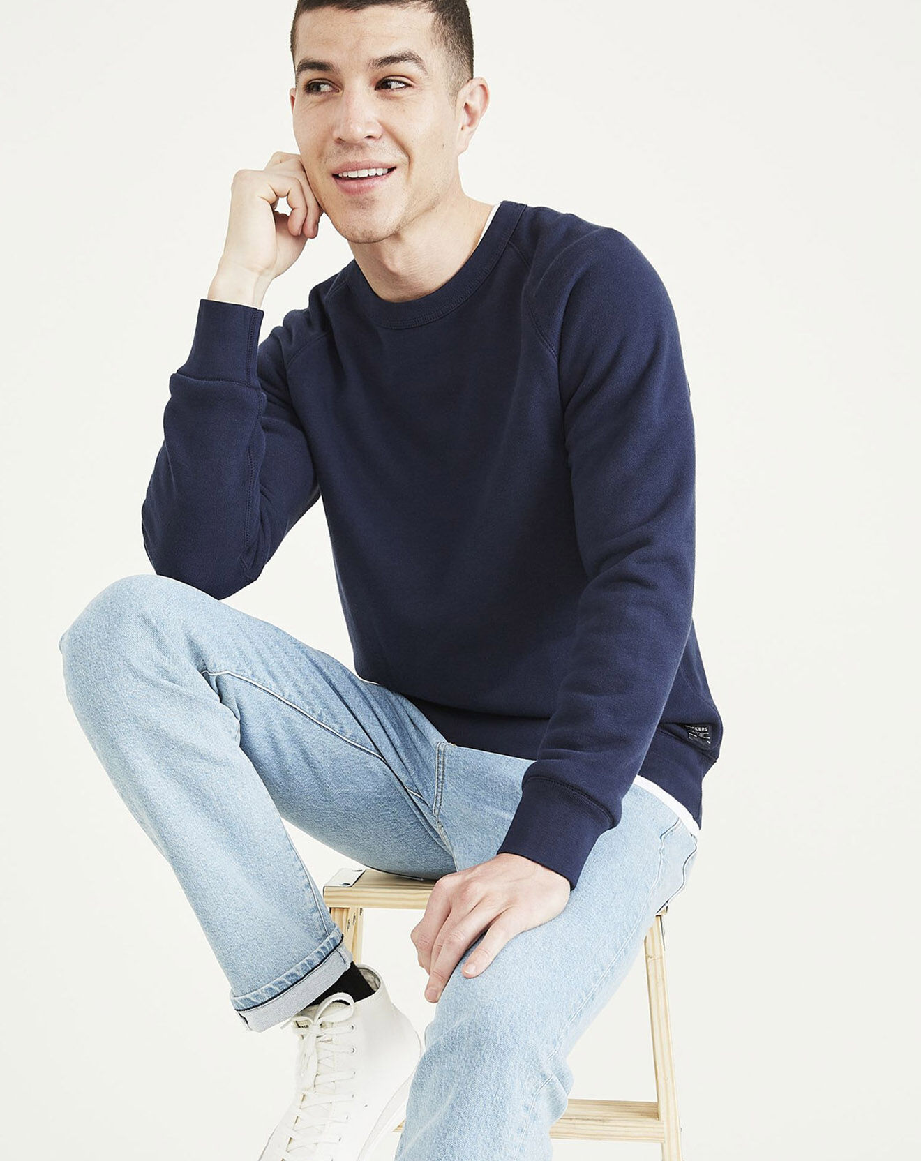 Dockers Sweat Original bleu foncé