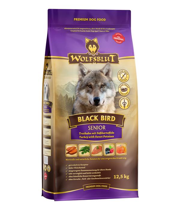 WOLFSBLUT Trockenfutter für Hunde Black Bird,