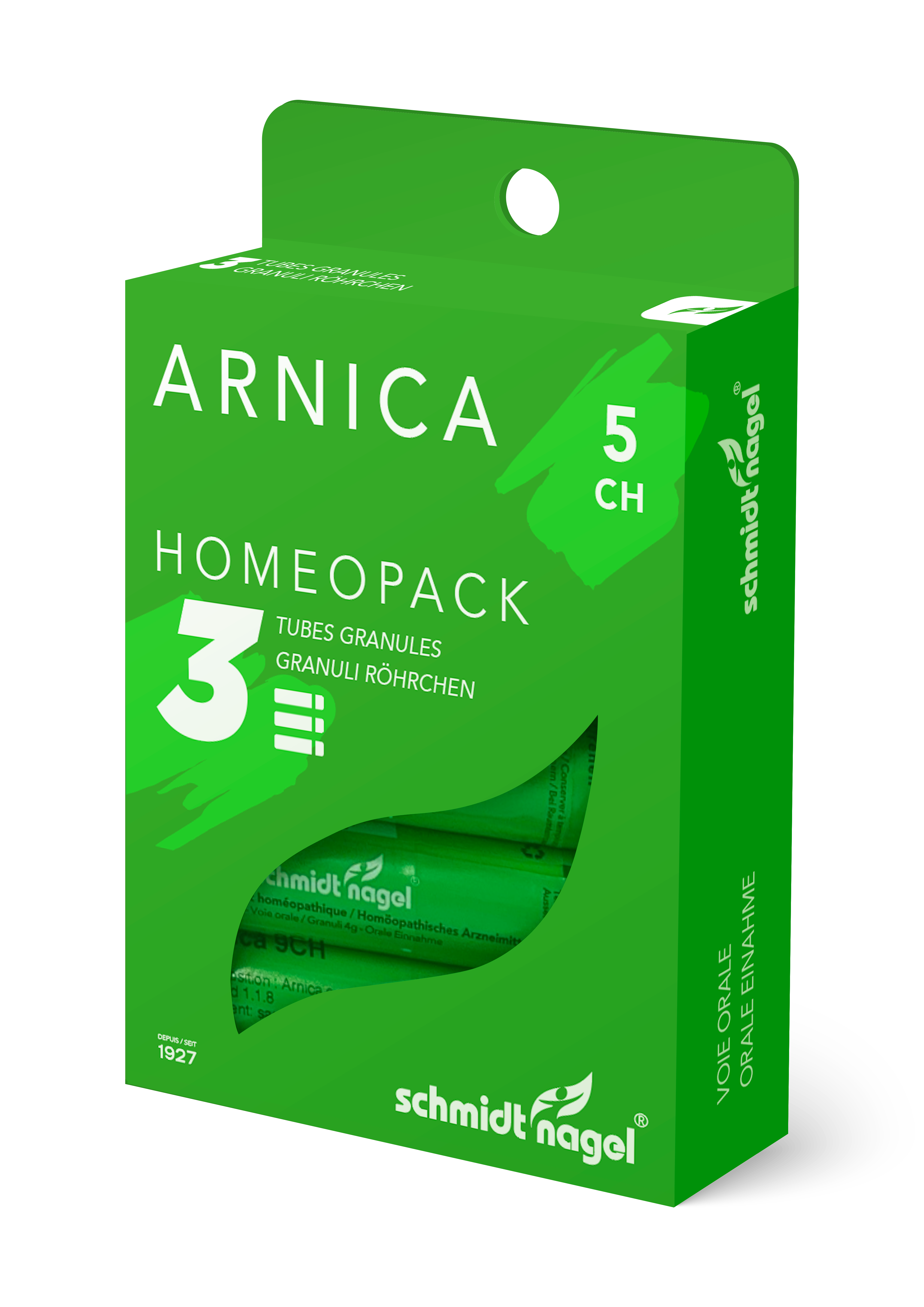 SCHMIDT-NAGEL Homeopack Arnica Gran 5 CH 4 g