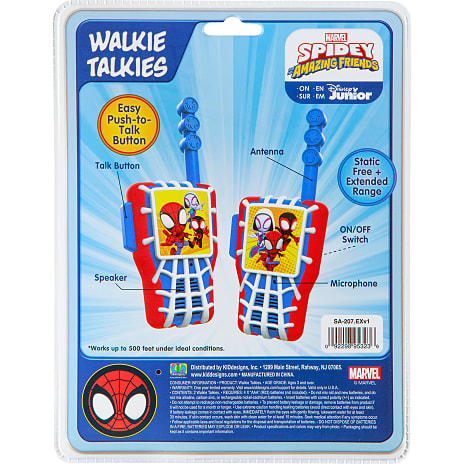 Spidey walkie talkie