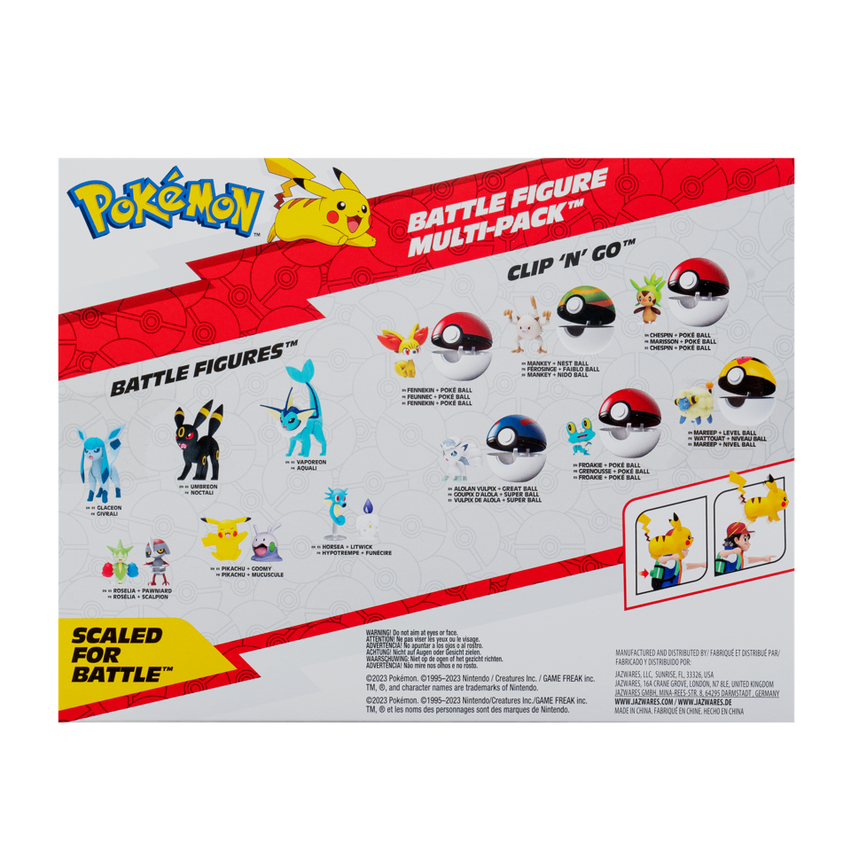 Pokemon - Battle Figure Multipack W Feature Figure