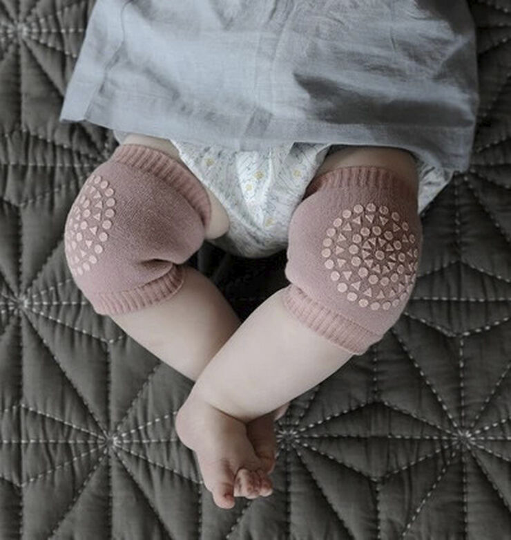 GoBabyGo Kravle Knæbeskyttere Dusty rose