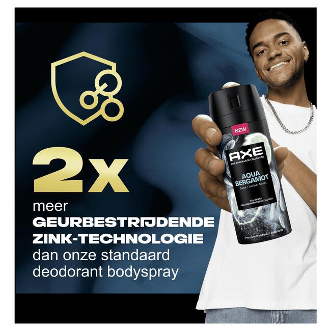 Axe Fine Fragrances Aqua Bergamot Bodyspray 150 ML