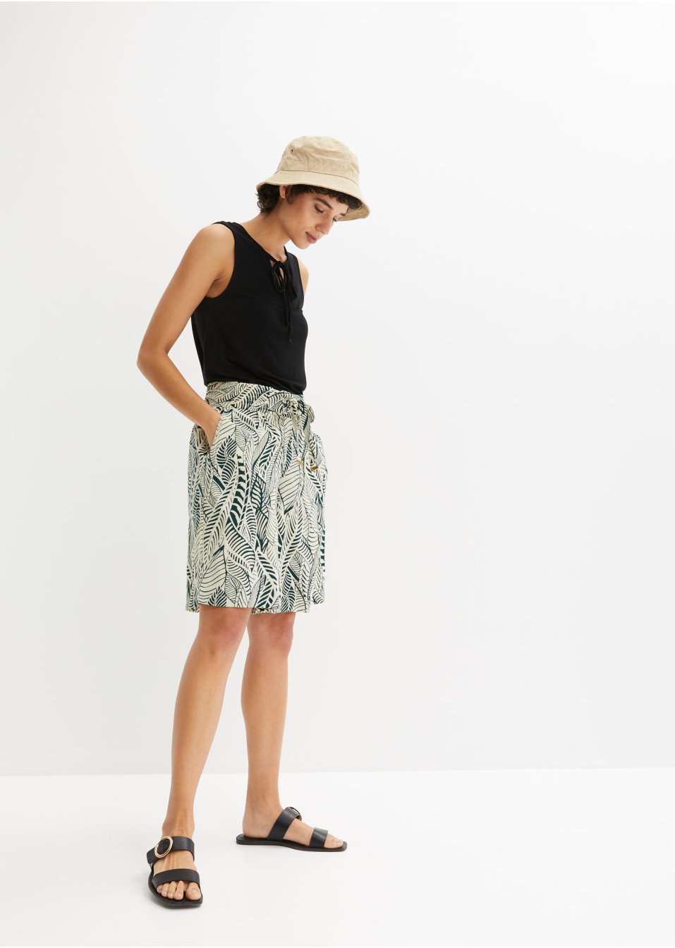 Bermuda en viscose
