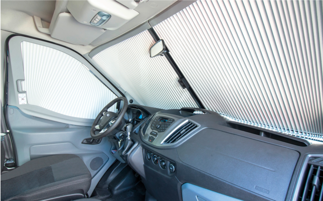 Remis Fahrerhausverdunkelung REMIfront IV für Ford Transit Custom (Modell V362) 2012-2017