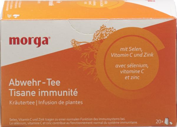 MORGA Abwehr-Tee Tees mit Hülle Btl 20 Stk