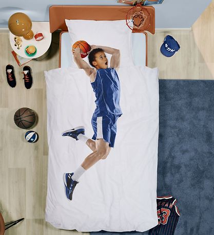 Snurk Senget?j - Voksen - Basketball Star Blue