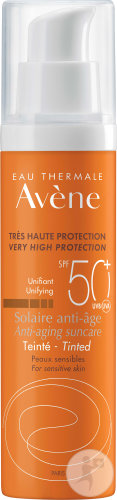Avène Solaire IP50+ Crème Anti-Âge Teinté Très Haute Protection Peau Sensible 50ml