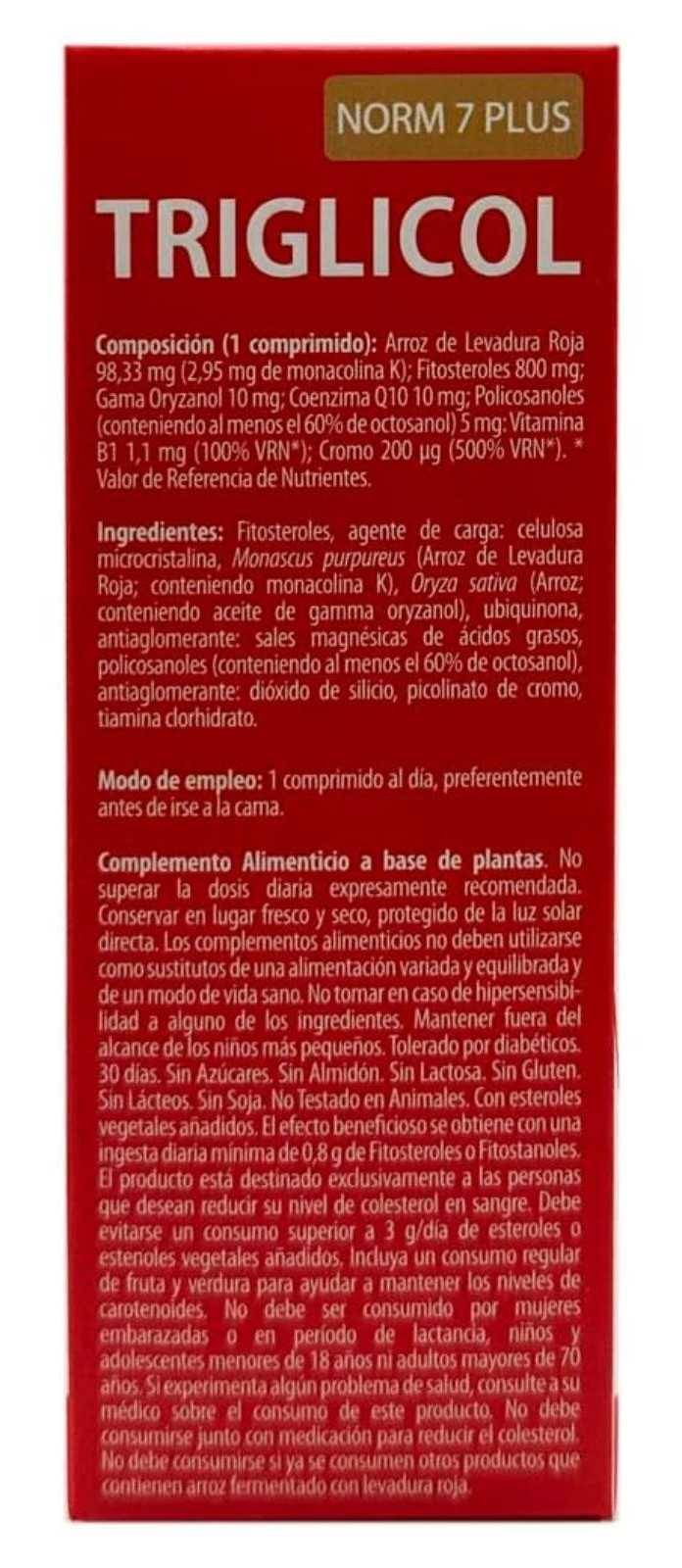 Dietmed Triglicol Norm 7 30 Cápsulas