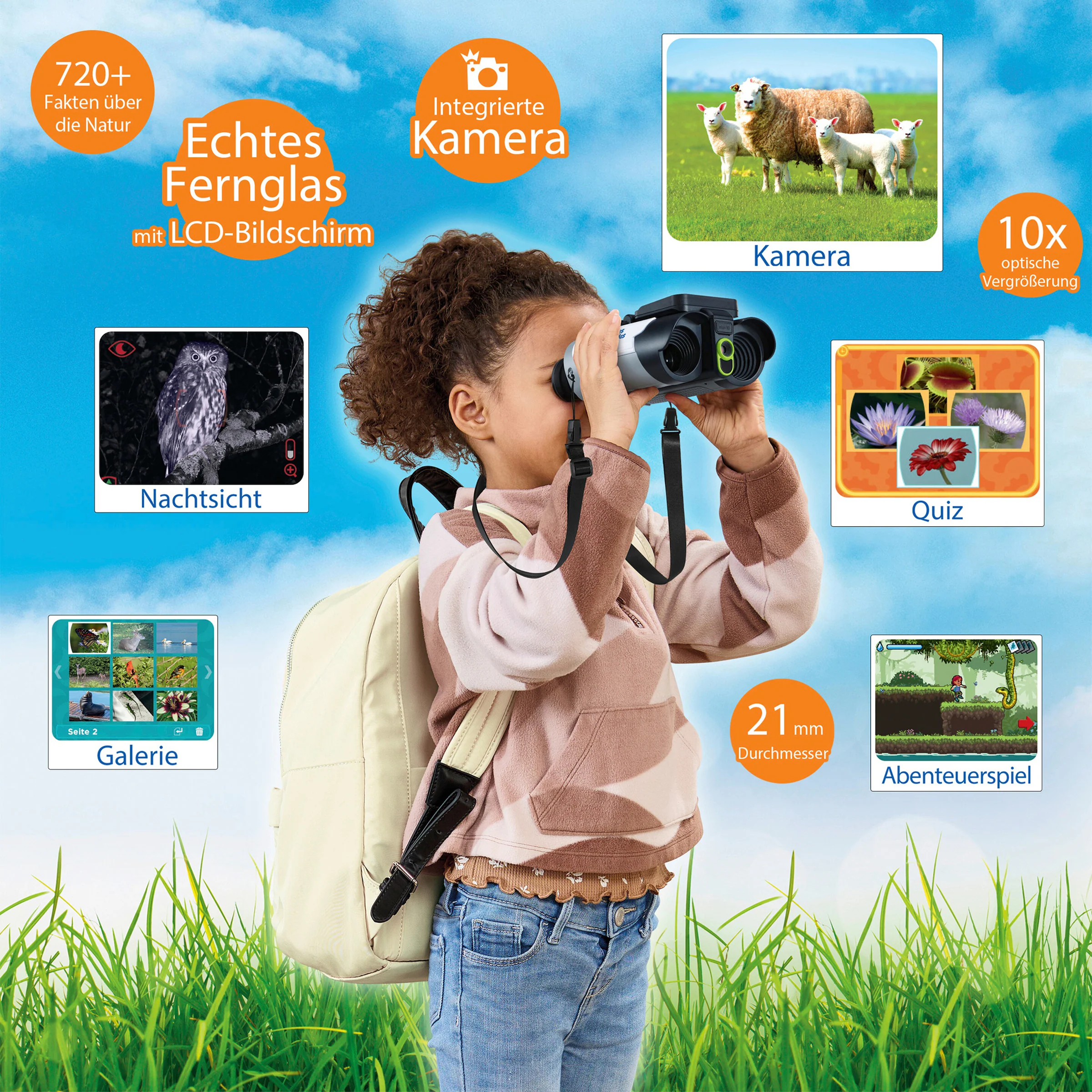 Vtech Interaktives Video-Fernglas