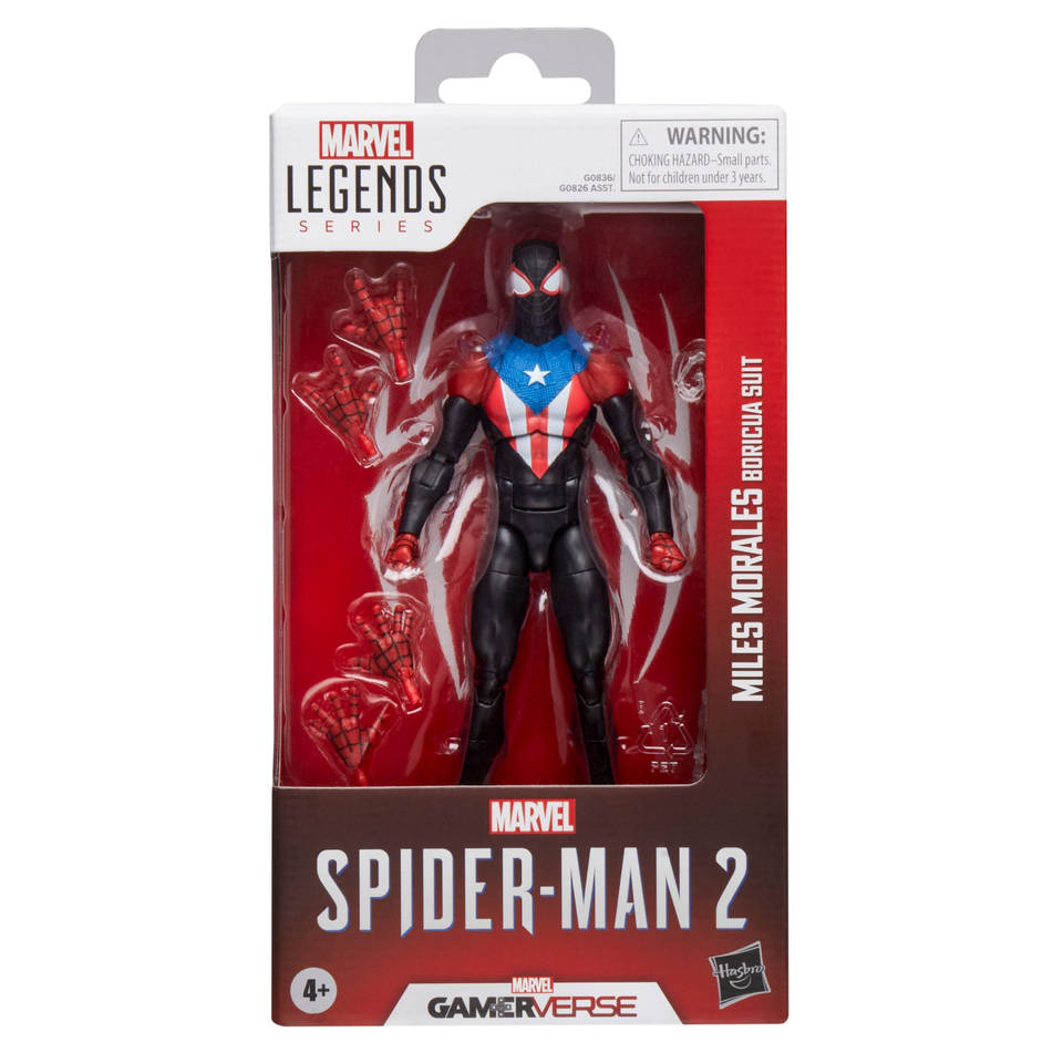 Marvel Legends actiefiguur Spider-Man 2 Miles Morales Boricua Suit - 15 cm