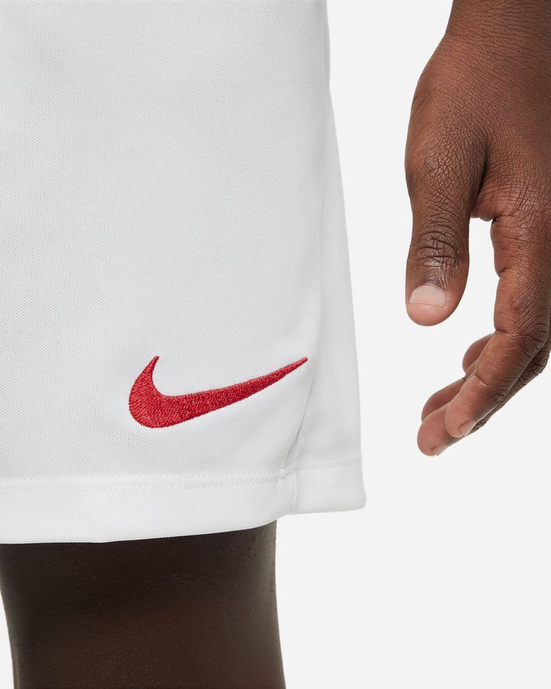 Short Nike Park III Blanc & Rouge pour enfant