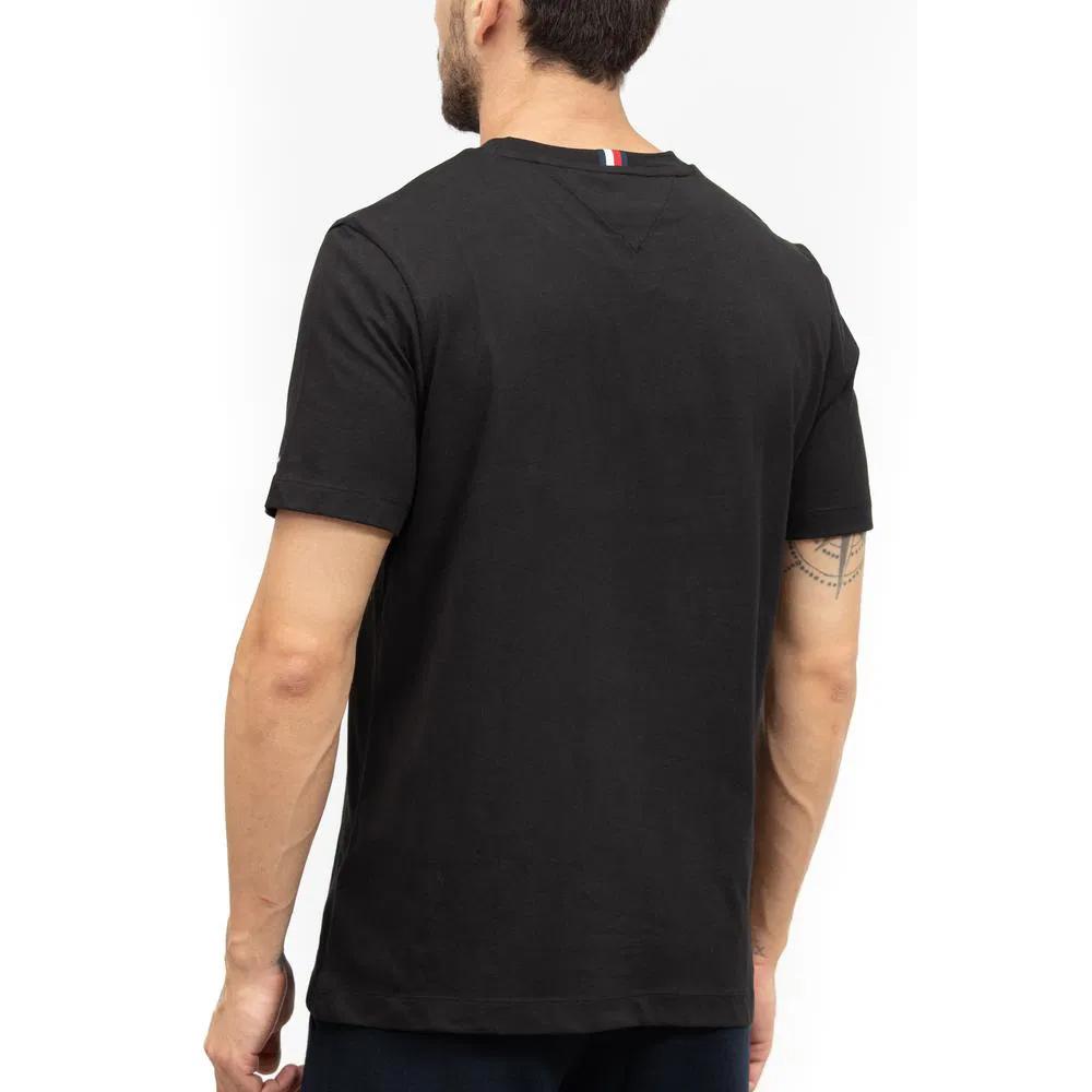 Tommy Hilfiger T-shirt Noir Homme Tommy Hilfiger Stripe