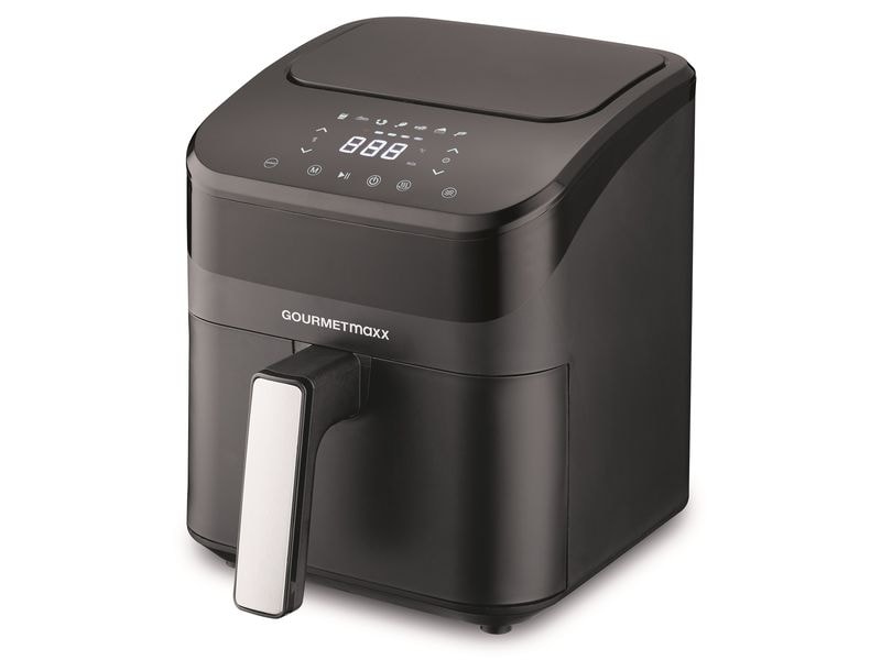 GOURMETmaxx Heissluft-Fritteuse Digital 4 l Vielseitiges Kochgerät mit Heissluft