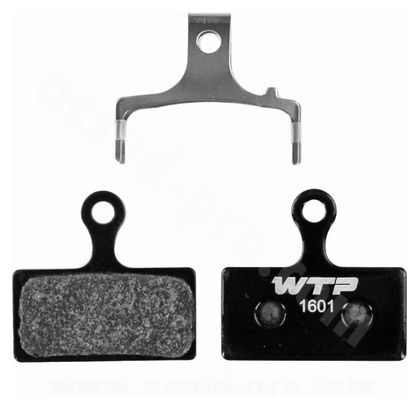 PLAQUETTE DE FREIN VELO WTP ELITE SEMI-METAL COMPATIBLE SHIMANO XTR.XT.SLX.ALFINE.