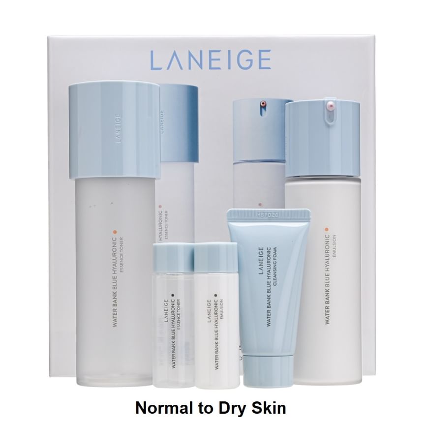 LANEIGE - Water Bank Blue Hyaluronic 2-Step Essential Set - 2 soorten