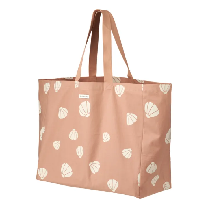 Liewood Tote Bag Maxi Coton Bio | Rose pêche