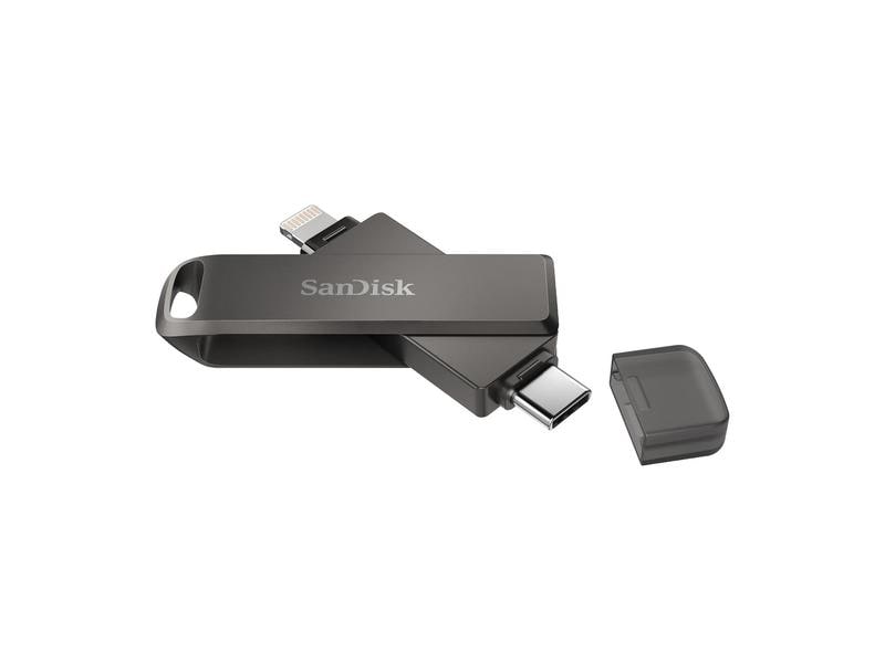 SanDisk USB-Stick iXpand Flash Drive Luxe 256 GB USB-Stick mit 256 GB Speicherkapazität und 25 MB/s Lesegeschwindigkeit