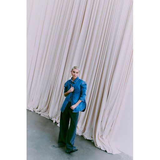 Copenhagen Muse Tracy Denimjakke, Vintage Blue Denim, XS/S