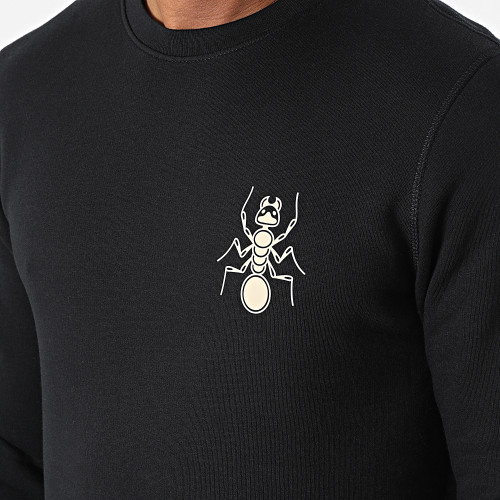 Sweat Crewneck Original Spirit Noir Beige