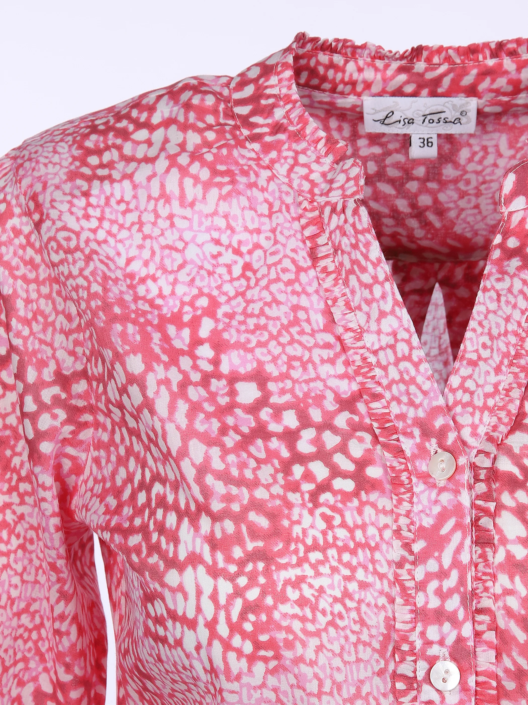 Damen Bluse mit Alloverprint