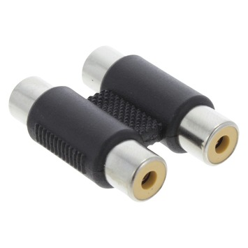 Q-Link tulp verbinder 2x RCA 2x RCA female