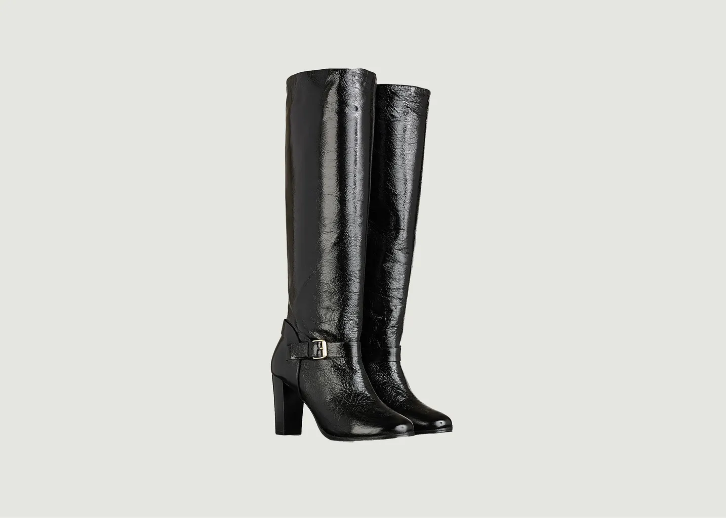 Botte Boreal cuir verni Tila March