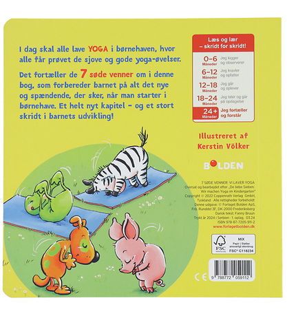 Forlaget Bolden Bog - 7 S?de Venner: Vi Laver Yoga