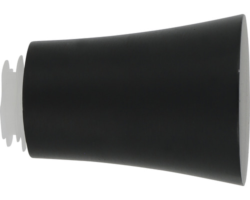 Eindstuk kegel voor Premium Black Line zwart mat Ø 28 mm 1 st.