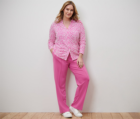 Jerseyhose mit Biese