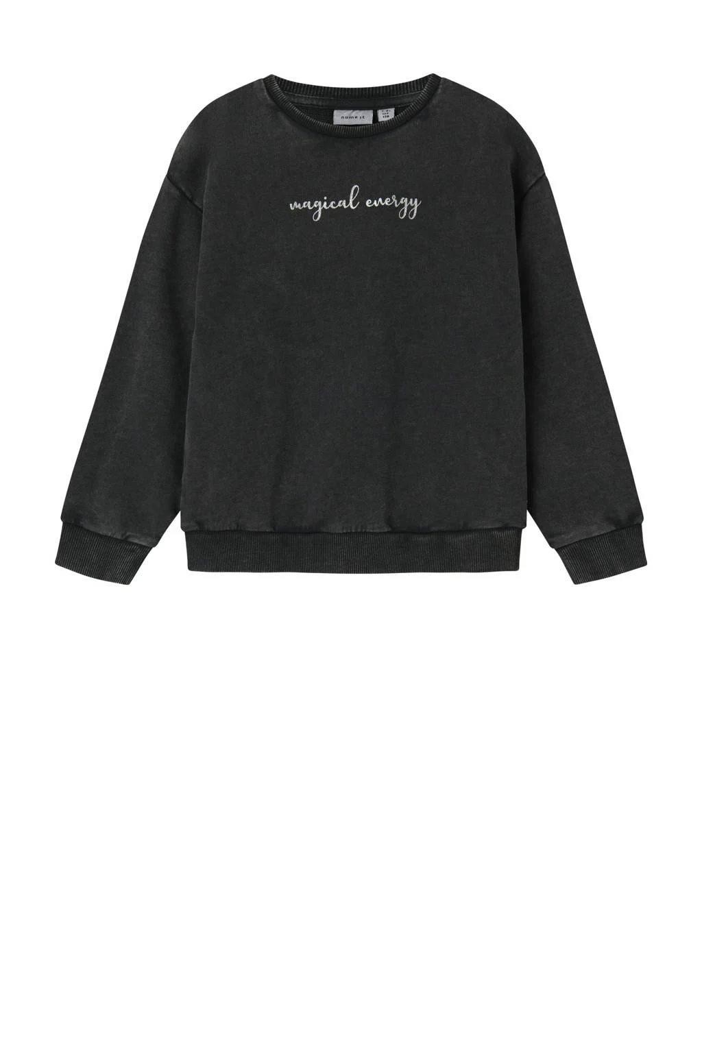 NAME IT KIDS sweater zwart