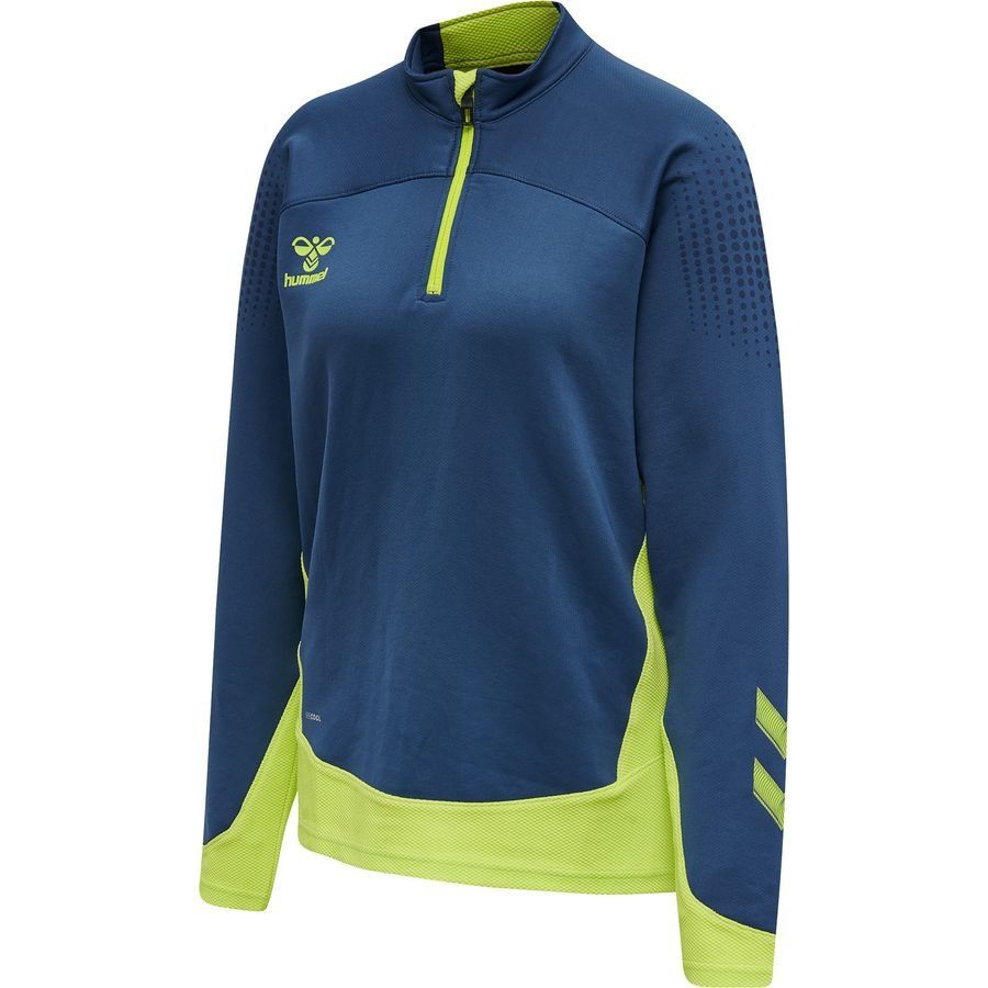 Hummel Lead Maillot d'Entraînement - Bleu Marine/Vert Femme