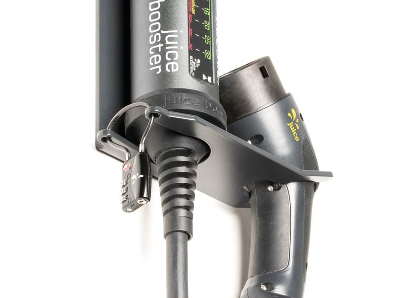 Juice Technology Wandhalterungsset für JUICE BOOSTER 2 Abschliessbar, mit Sicherheitsschloss und Kabelhalterung