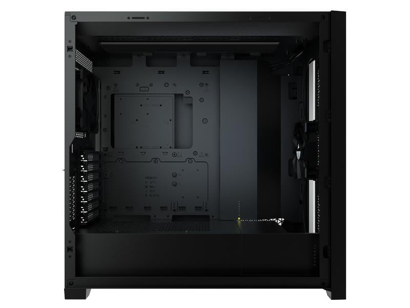 Corsair PC-Gehäuse Midi Tower 5000D Airflow TG Schwarz Corsair Midi Tower 5000D Airflow TG PC-Gehäuse