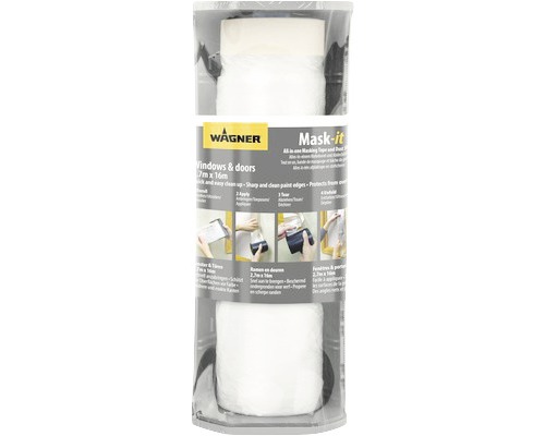 Wagner Mask-It afplakfolie inclusief dispenser 2,7 m x 16 m