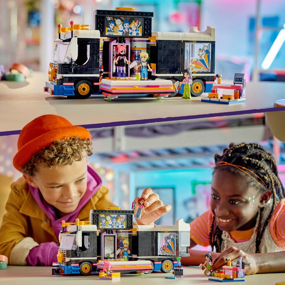 LEGO Friends 42619 Popstar-Musik-Tourbus-Bauset
