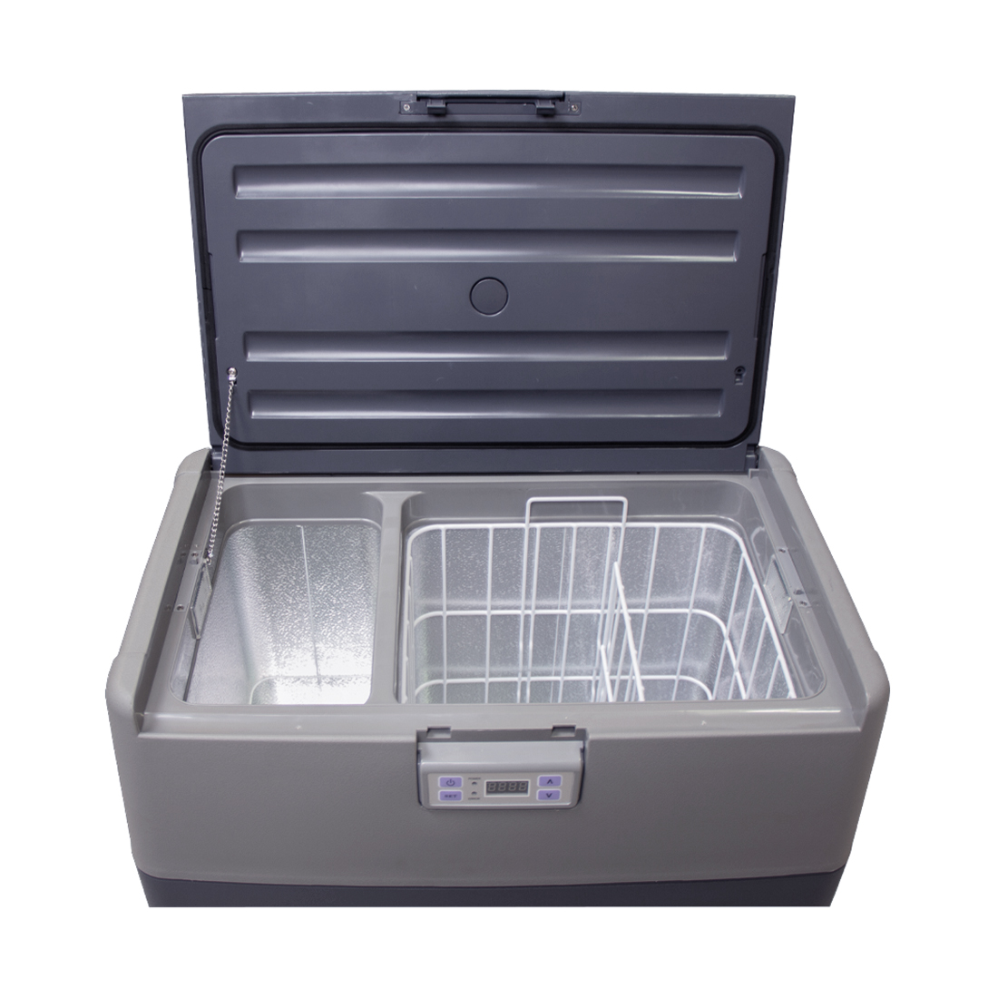 Weber Home 50L Kühl-Gefrierbox (-18° bis +10°) mit Kompressor 12/24V