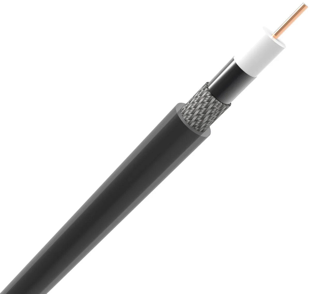 QED Pro QXDAV1-FLX (50 m) Câbles numériques coaxiaux