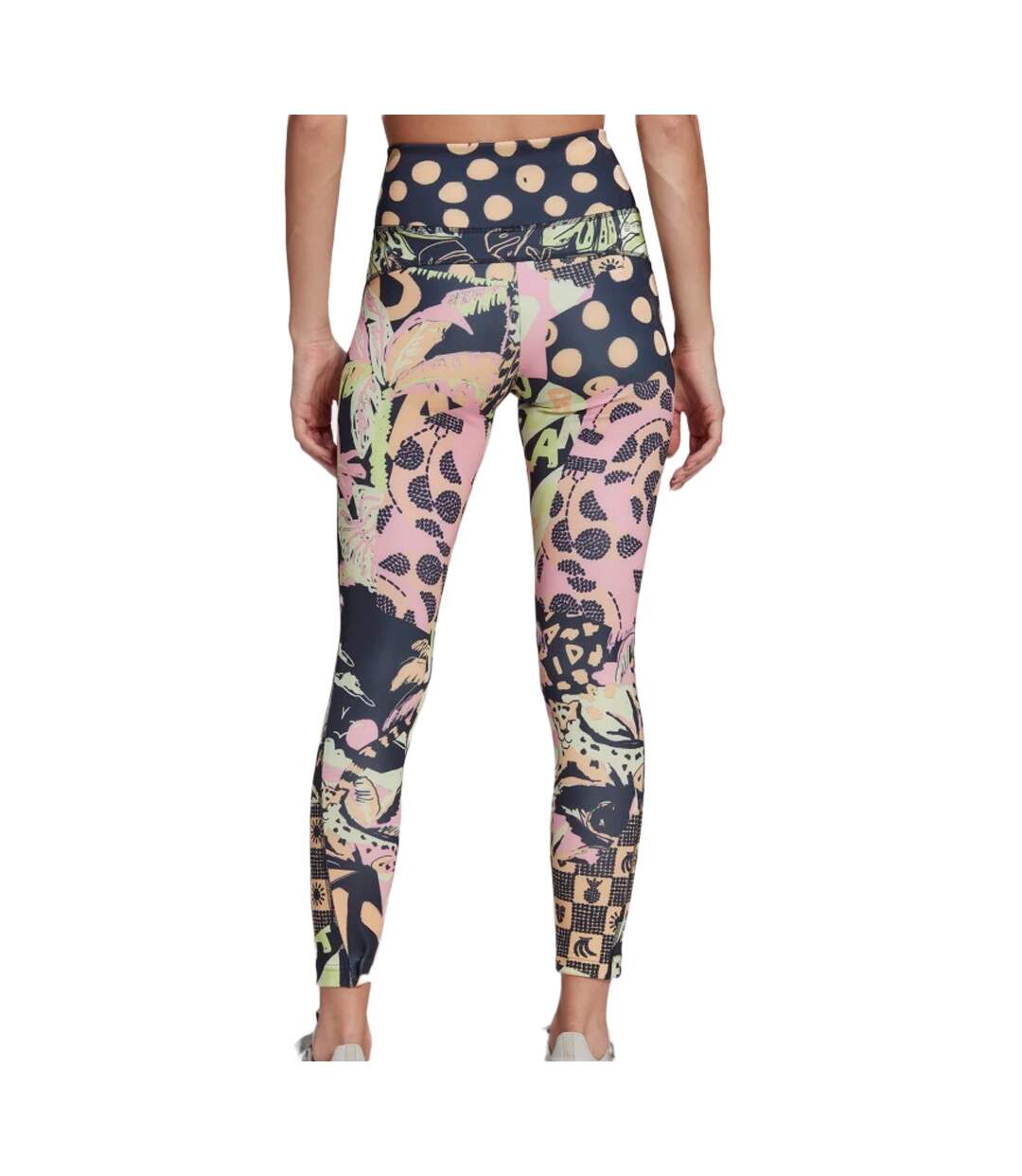 Legging Marine Imprimé Femme Adidas Farm Feel