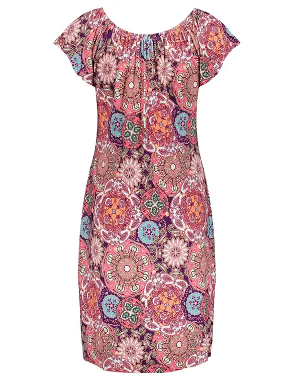 Geisha Jurk all-over print 47134-60 MAY
